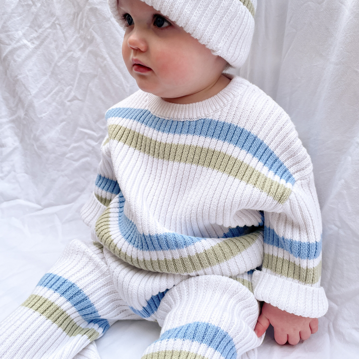 Organic Ribbed Knit Set