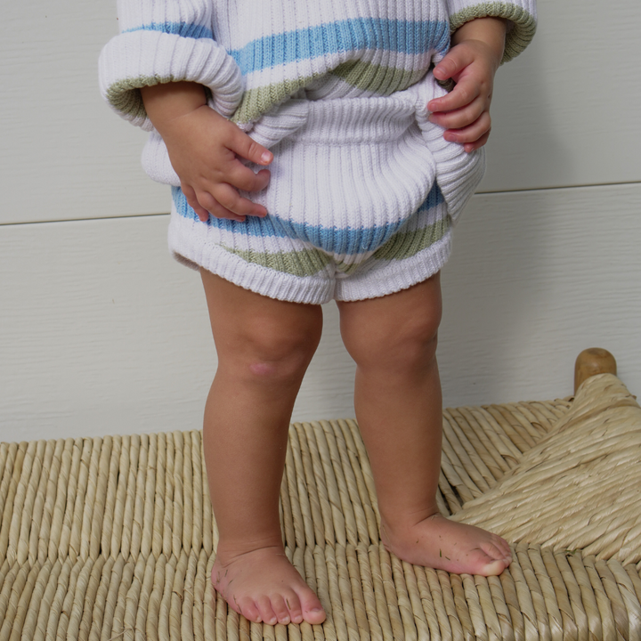 Organic Ribbed Knit Bloomers
