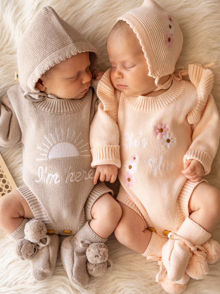 Twin boy and sales girl first birthday outfits